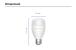 Bec inteligent Blitzwolf BW-LT27, Wi-Fi, Smart, Bulb E27, 9W, Comanda vocala, 850 LM, RGB SmartElectro IntelligentHouse