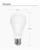 Bec Smart LED RGB, BlitzWolf BW-LT21, 10 W, Bulb, 900 LM, 3000K, E27, Comanda vocala SmartElectro IntelligentHouse