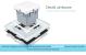 Modul intrerupator dublu cap scara / cap cruce wireless Livolo SmartElectro IntelligentHouse
