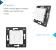 Modul intrerupator dublu cap scara / cap cruce wireless Livolo SmartElectro IntelligentHouse