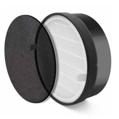 Set 2 filtre de rezerva pentru Purificatorul de aer Levoit LV-H132, Nylon, Hepa & Carbon activ, 3 in 1 SmartElectro IntelligentHouse