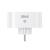 Priza smart dubla Gosund SP211, Control prin aplicatie, Programare si timer Putere max. 3680 W, Curent 16 A SmartElectro IntelligentHouse