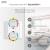 Priza smart dubla Gosund SP211, Control prin aplicatie, Programare si timer Putere max. 3680 W, Curent 16 A SmartElectro IntelligentHouse