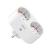 Priza smart dubla Gosund SP211, Control prin aplicatie, Programare si timer Putere max. 3680 W, Curent 16 A SmartElectro IntelligentHouse
