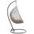 Scaun leagan suspendat, Chomik, Sally, ratan sintetic, gri, max 150 kg GartenVIP DiyLine