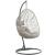 Scaun leagan suspendat, Chomik, Sally, ratan sintetic, gri, max 150 kg GartenVIP DiyLine