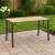 Masa de gradina cu cadru metalic si blat din lemn impregnat, 120x60x71 cm, natur Household NewTrend