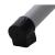 Leagan tip cuib suspendat, cu perna, cadru metalic si cos PE, 103x95x185 cm, gri Household NewTrend