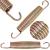 Arc trambulina 135 mm, otel galvanizat cu carlige, compatibil trambuline 244–366 cm Household NewTrend