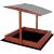 Lada nisip din lemn cu acoperis reglabil, 140x140x121 cm, maro Household NewTrend