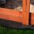 Lada nisip din lemn cu acoperis reglabil, 140x140x121 cm, maro Household NewTrend