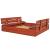 Lada nisip din lemn pliabila cu capac si bancute, 120x120x41 cm, maro Household NewTrend