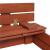 Lada nisip din lemn pliabila cu capac si bancute, 120x120x41 cm, maro Household NewTrend