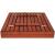 Lada nisip din lemn pliabila cu capac si bancute, 120x120x41 cm, maro Household NewTrend