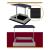Lada nisip din lemn cu acoperis reglabil si capac, pliabila, 120x120x120 cm, gri Household NewTrend