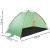 Cort plaja XXL semi-inchis cu protectie UV, podea izolanta, 210x120x112 cm, verde Household NewTrend
