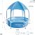 Piscina rotunda cu cadru meltalic si parasolar Canopy Intex 28290NP, D183xH38 cm Household NewTrend