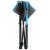 Set masa pliabila cu 2 scaune, structura metalica, husa transport, 47x47x45 cm, gri Household NewTrend