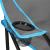 Set masa pliabila cu 2 scaune, structura metalica, husa transport, 47x47x45 cm, gri Household NewTrend