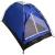 Cort usor de camping 2 persoane, cu plasa tantari, 200x120x100 cm, albastru Household NewTrend