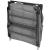 Pat pliabil camping Deluxe Trip cu spatar reglabil tip sezlong, 200x65x29 cm, gri Household NewTrend