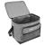 Geanta termica 25L cu buzunare frontale, strat interior PEVA si curea reglabila, 34x24x30 cm, gri Household NewTrend