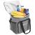 Geanta termoizolanta 18L, cu buzunare exterioare si curea reglabila, 29x23x27 cm, gri Household NewTrend