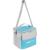 Geanta termica 10L cu buzunare, izolatie aluminiu, 24x19x22 cm, albastru si gri Household NewTrend