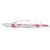 Umbrela de plaja 160 cm cu structura metalica, inclinare reglabila si husa transport, alb si rosu Household NewTrend