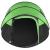 Cort autoexpandabil 4 persoane, 4 ferestre, 2 usi, impermeabil 1000 mm, 280x210x115 cm, verde-negru Household NewTrend