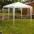 Pavilon gradina cu structura metalica, 6 pereti laterali detasabili, alb, 378x330x260 cm Household NewTrend