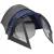 Cort camping 4 persoane cu antreu, impermeabil 3000 mm, 450x210x150 cm, negru si albastru Household NewTrend