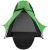 Cort camping 2 persoane, cu plasa anti-insecte, impermeabil 1000 mm, 260x120x100 cm, verde Household NewTrend