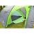 Cort camping 4 persoane cu antreu, impermeabil 3000 mm, 450x210x150 cm, negru si verde Household NewTrend