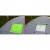 Cort camping 4 persoane cu antreu, impermeabil 3000 mm, 450x210x150 cm, negru si verde Household NewTrend