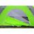 Cort camping 4 persoane cu antreu, impermeabil 3000 mm, 450x210x150 cm, negru si verde Household NewTrend