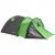 Cort camping 4 persoane cu antreu, impermeabil 3000 mm, 450x210x150 cm, negru si verde Household NewTrend