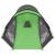 Cort camping 4 persoane cu antreu, impermeabil 3000 mm, 450x210x150 cm, negru si verde Household NewTrend