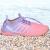 Pantofi plaja si apa, talpa cauciuc antiderapanta, material respirabil, roz, marimea 36 Household NewTrend