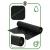 Folie agrotextil, mulcire, antiburuieni, filtru UV, 100 x 0.8metri, 70g/m2, negru Household NewTrend