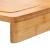 Tocator bucatarie 5Five Bamboo cu sant de colectare, bambus, 45x34 cm, natur Household NewTrend