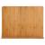 Tocator bucatarie 5Five Bamboo cu sant de colectare, bambus, 45x34 cm, natur Household NewTrend