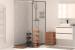 Gratar dus 5Five Acacia din lemn de salcam, antiderapant, 53x36x3 cm, natur Household NewTrend