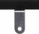 Suport hartie igienica 5Five Natureo cu dulapior, MDF, 33x20x80 cm, negru Household NewTrend