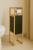 Suport hartie igienica 5Five Natureo cu dulapior, MDF, 33x20x80 cm, negru Household NewTrend