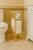 Suport hartie igienica 5Five Natureo cu dulapior, MDF, 33x20x80 cm, alb Household NewTrend