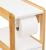 Suport hartie igienica 5Five Natureo cu dulapior, MDF, 33x20x80 cm, alb Household NewTrend