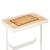 Suport hartie igienica 5Five cu raft depozitare, otel, 18x12x59 cm, alb Household NewTrend