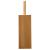 Perie toaleta 5Five Terre Inconnue cu suport cilindric, bambus si polipropilena, 10x10x38 cm, natur Household NewTrend