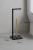 Suport hartie igienica 5Five Natureo, metal si bambus, 20x20x65 cm, negru Household NewTrend